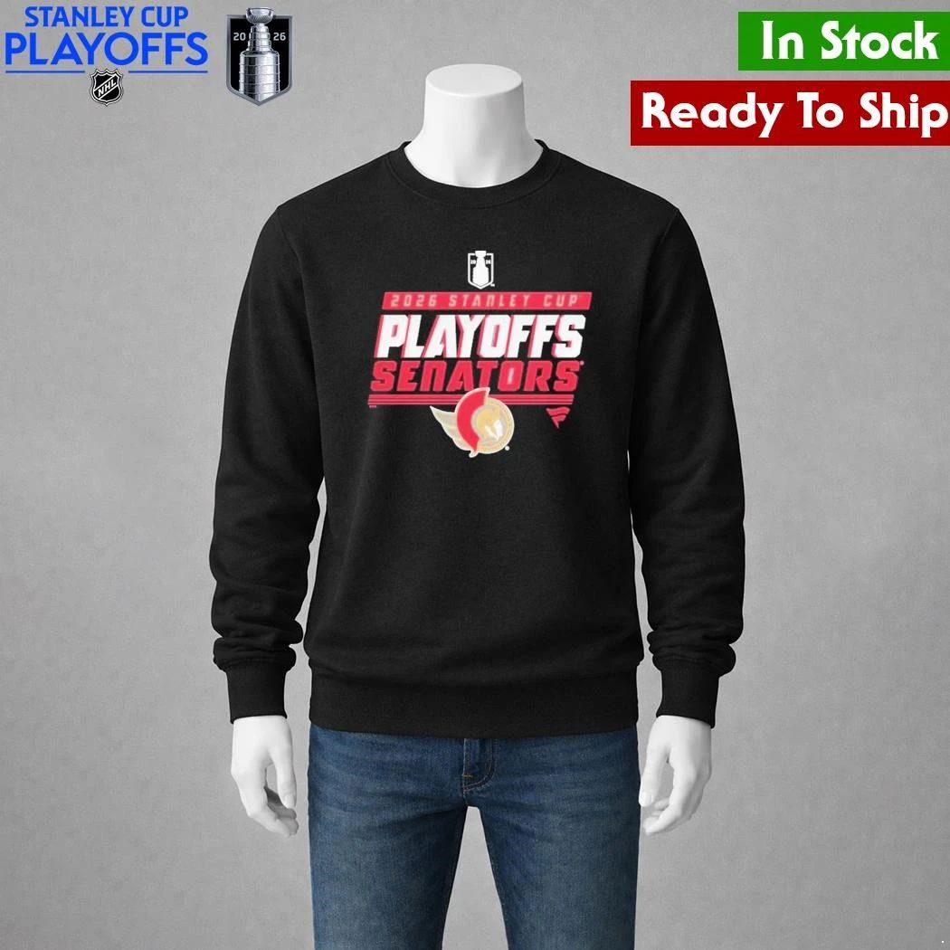 Ottawa Senators 2026 Stanley Cup Playoffs Authentic Pro Rink Performance Shirt