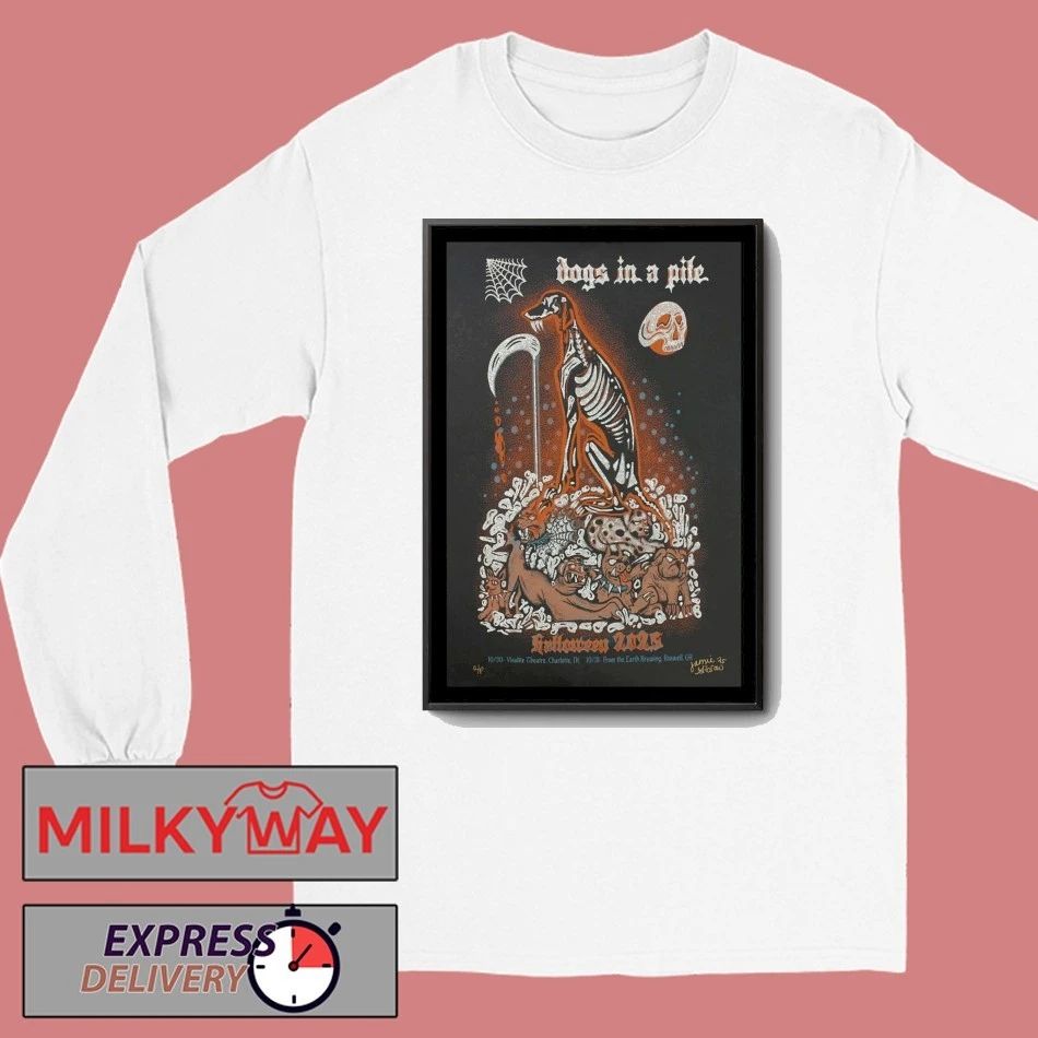 October 31, 2025 Dogs In A Pile From The Earth Brewing Company. Roswell, GA Poster shirt