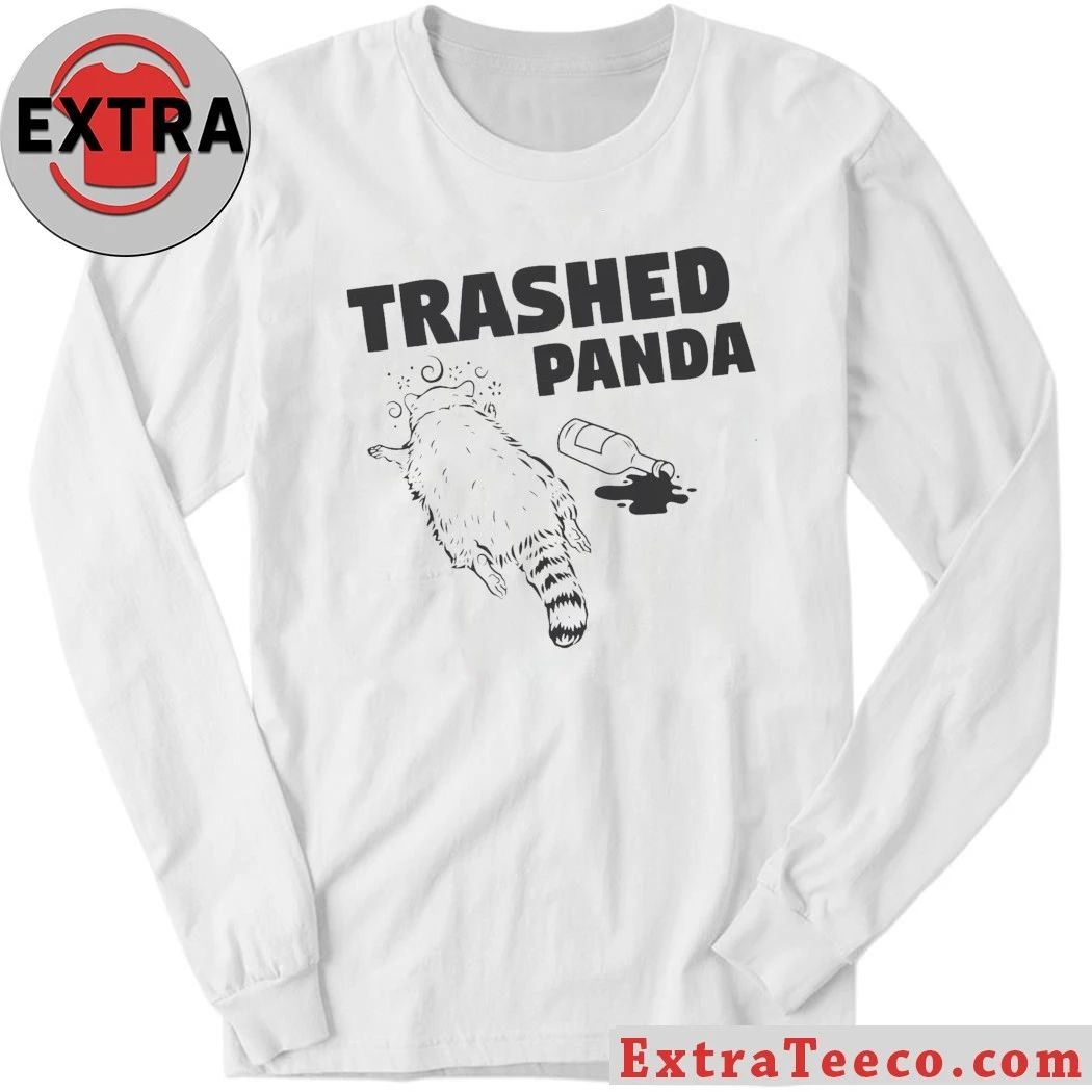 Trashed Panda Drunk Raccoon Shirt