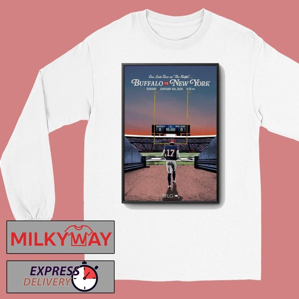 The Ralph Buffalo vs New York Transitown, McKinley Jan 4 2026 Poster shirt