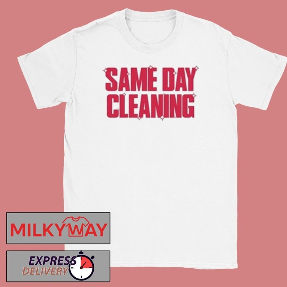 Sammy Virji Same Day Cleaning shirt