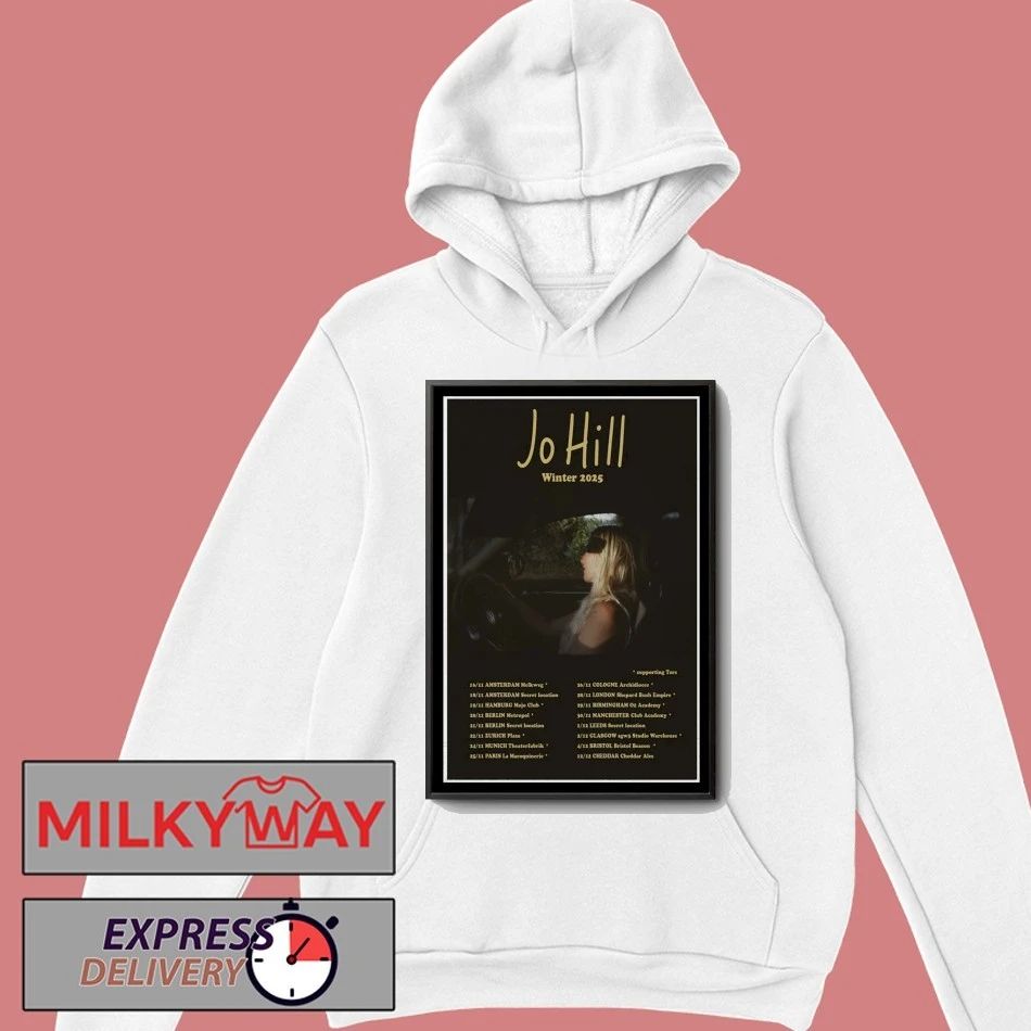 Jo Hill Winter 2025 Poster shirt