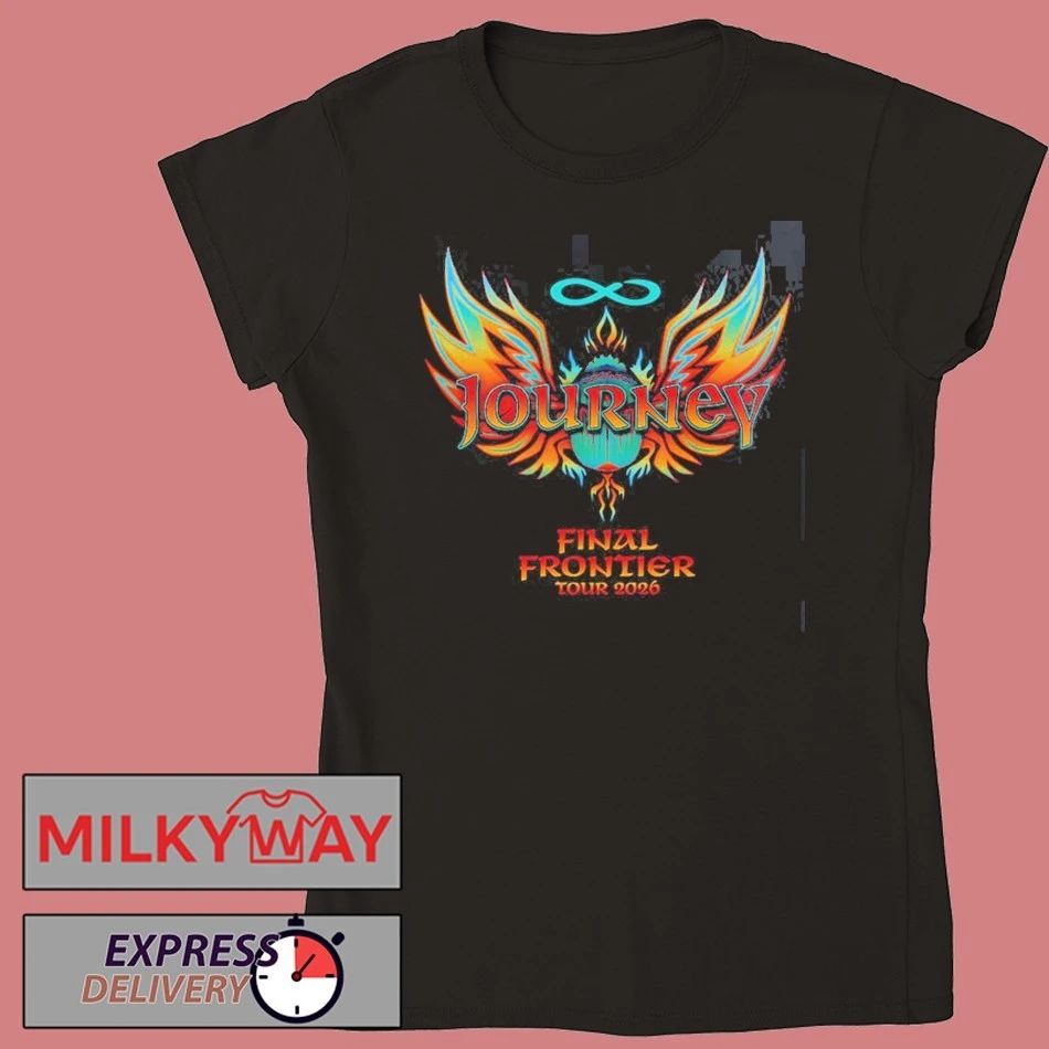 Journey Final Frontier Tour 2026 Merch T-Shirt