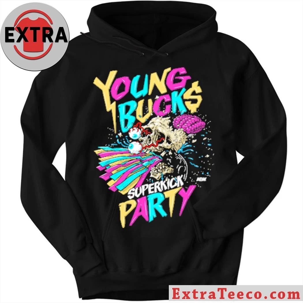 Young Bucks Superkick Party AEW Shirt