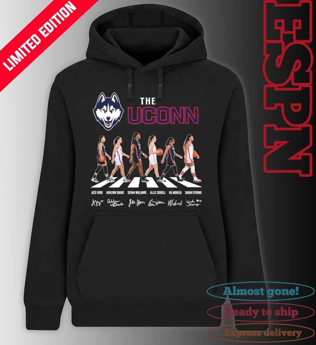 The Uconn Women’s Basketball Abbey Road Shirt