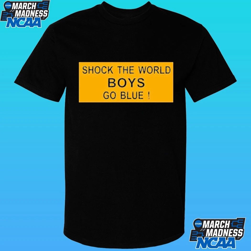 Shock The World Boys Go Blue Shirt
