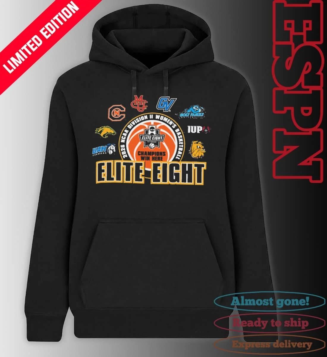Elite Eight 2026 NCAA Division II Women’s Basketball Championship T-Shirt