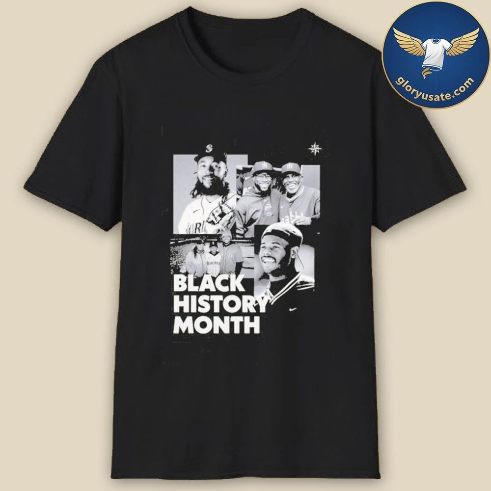 Seattle Mariners Ken Griffey Jr Black History Month Shirt