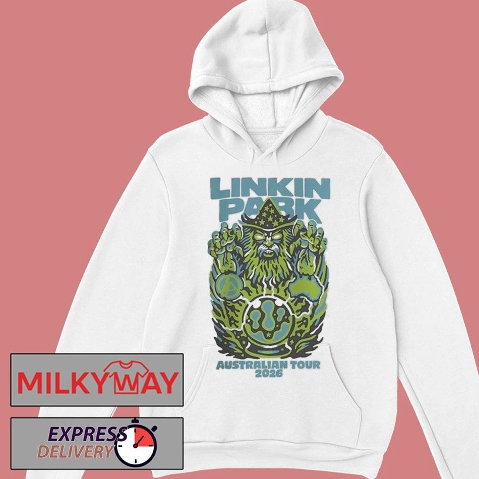 Linkin Park Sindy AUS NZ Wizard Australia From Zero Tour 2026 Merchandise shirt