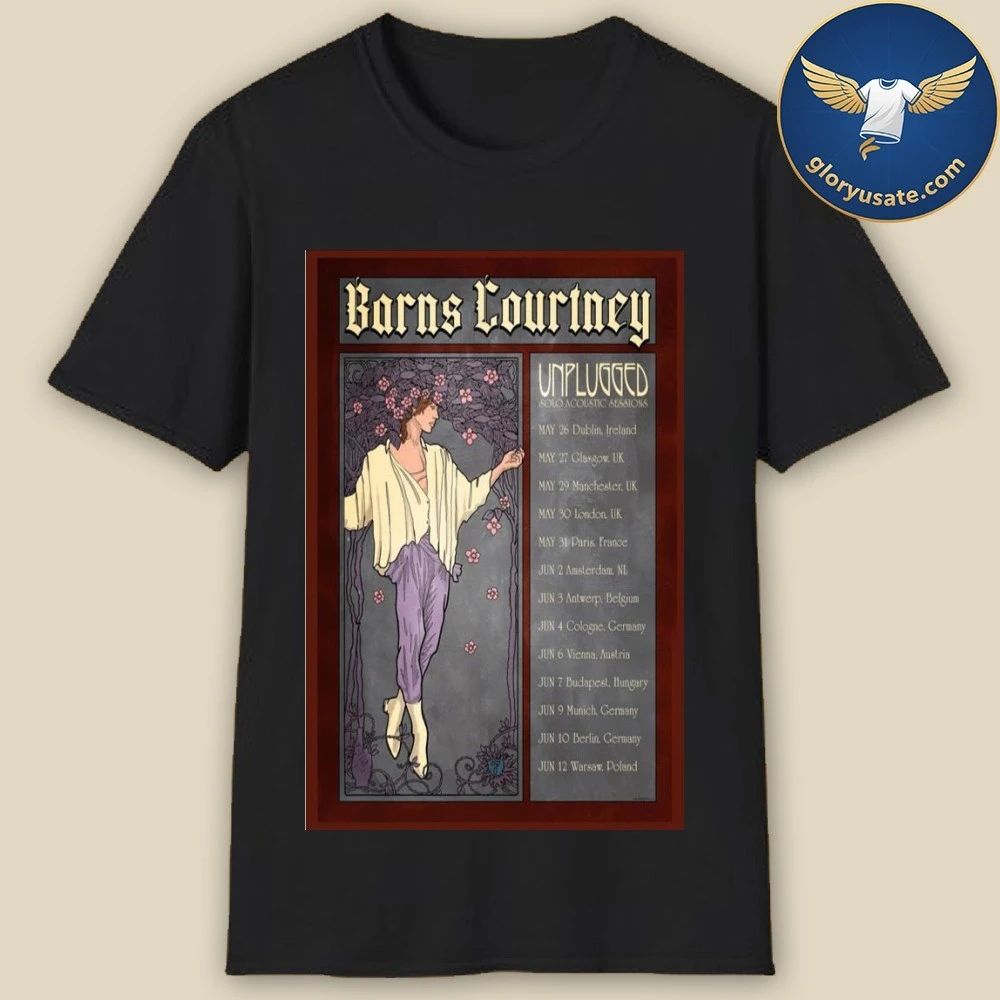 Barns Courtney Solo Acoustic May & June 2026 Poster Shirt