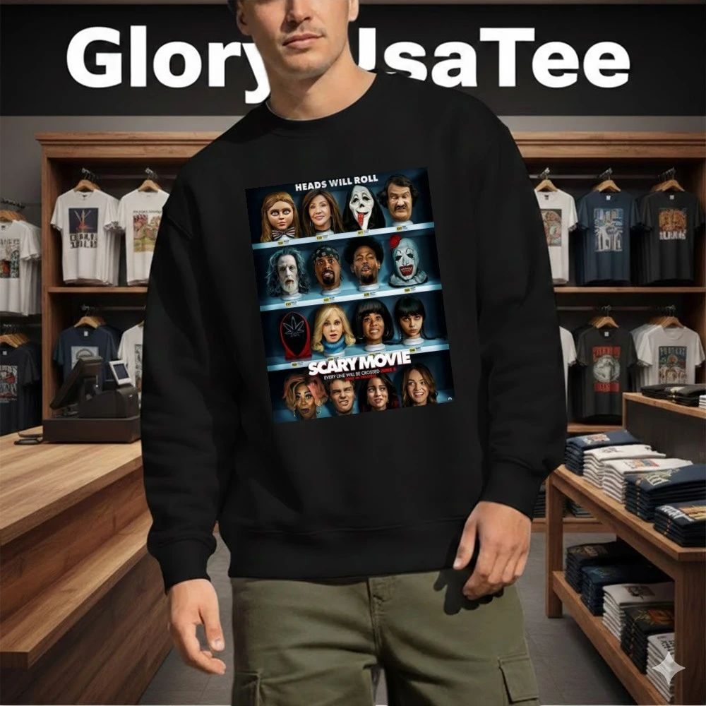 Scary Movie 6 Head With Roll In Theaters On June 5 2026 Poster Shirt
