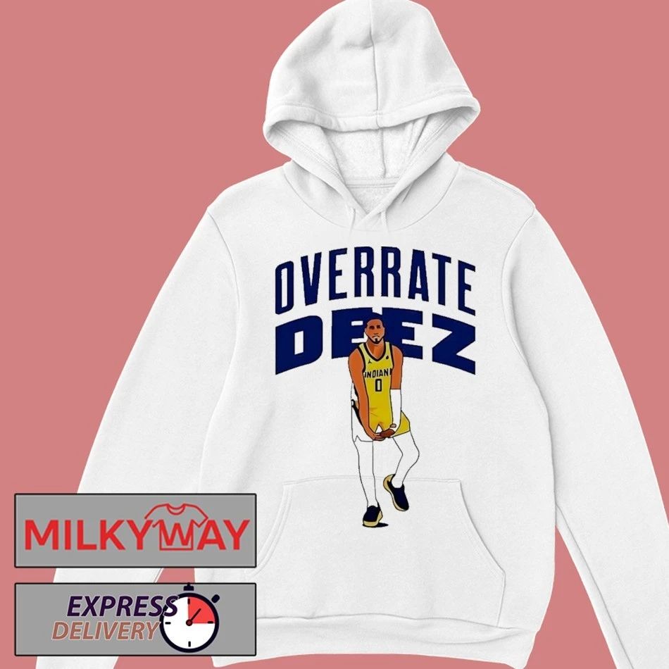 Tyrese Haliburton Indiana Pacers Overrate Deez Basketball Meme Shirt