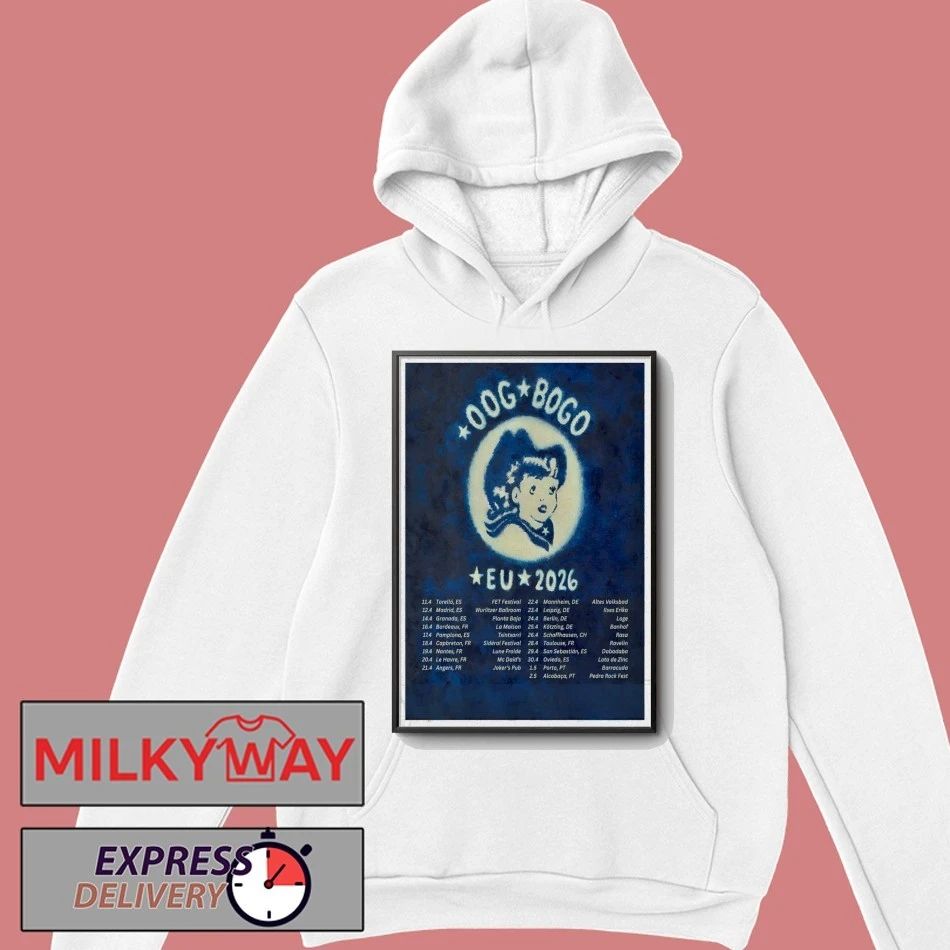 Oog Bogo EU 2026 Tour Poster shirt