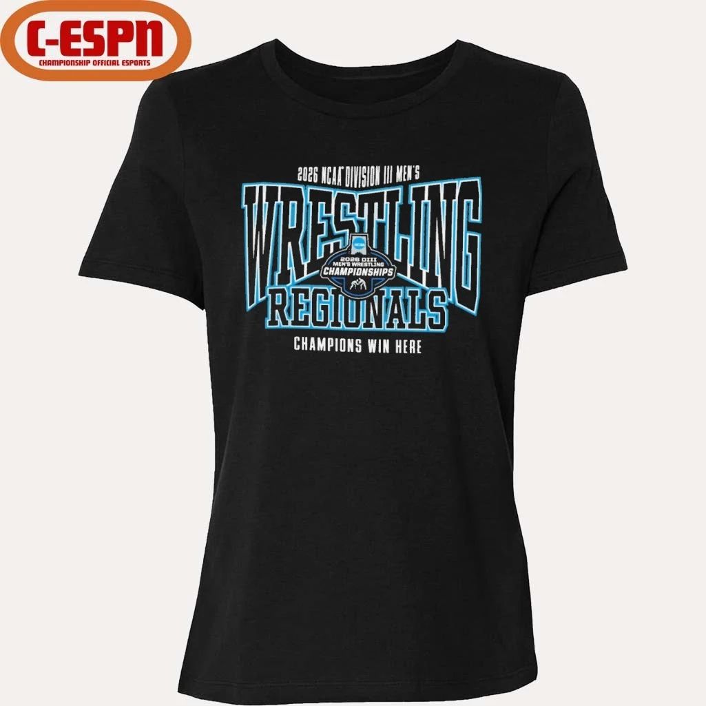 2026 NCAA Division III Men’s Wrestling Regionals Shirt
