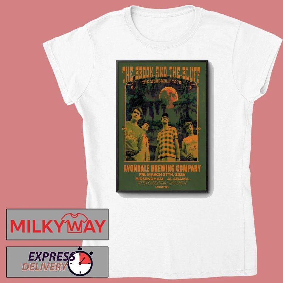 The Brook And The Bluff Tour Birmingham AL Mar 27 2026 Poster shirt