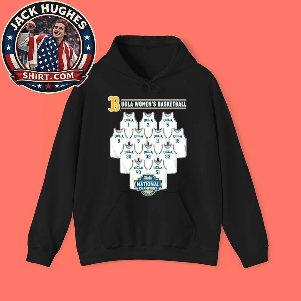 Original UCLA Bruins Women’s Basketball National Champs NIL Team Shirt