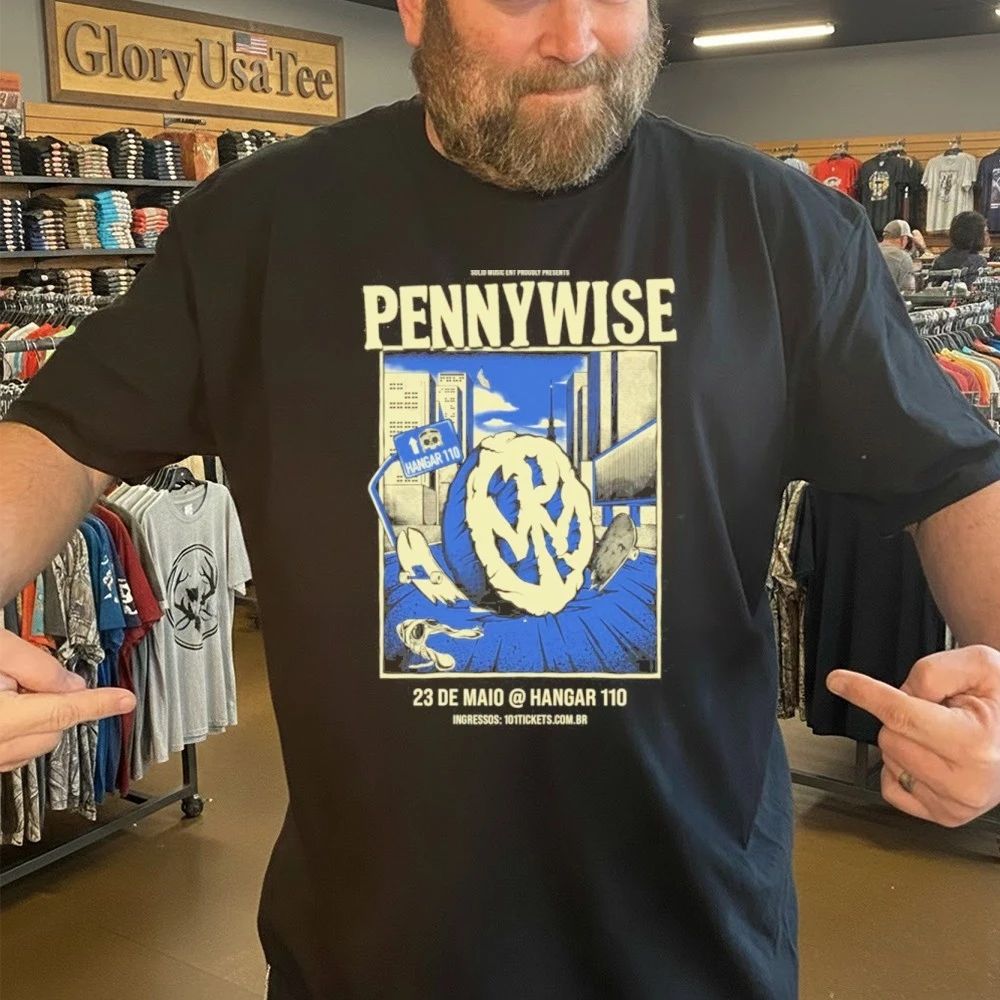 Pennywise May 23 2026 SÃ£o Paulo Brazil Tour Shirt