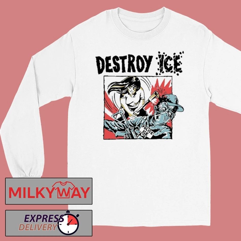 2026 Destroy Ice Police Ice NEW shirt