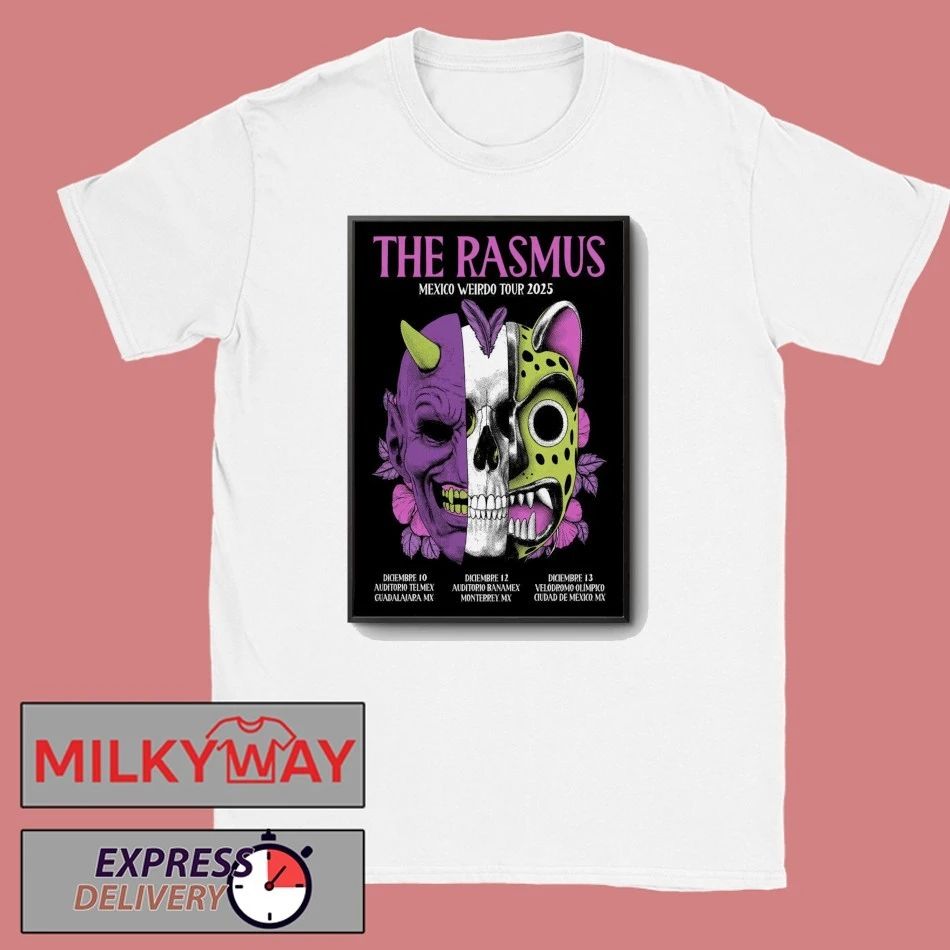 The Rasmus Dec 12 2025 Auditorio Banamex In Monterry MX Poster shirt