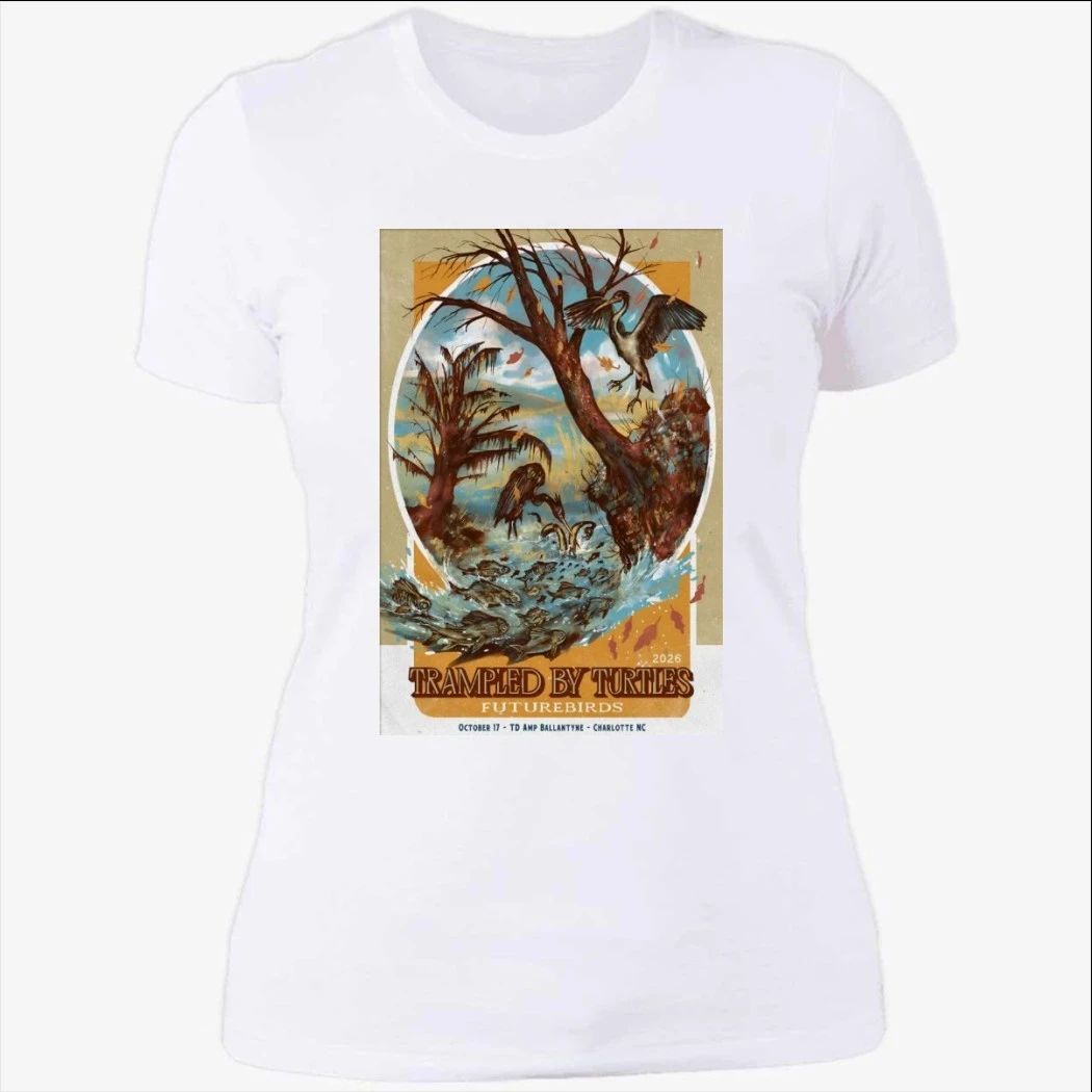 Trampled By Turtles The Amp Ballantyne Charlotte, NC Oct 17 2026 Poster Shirt