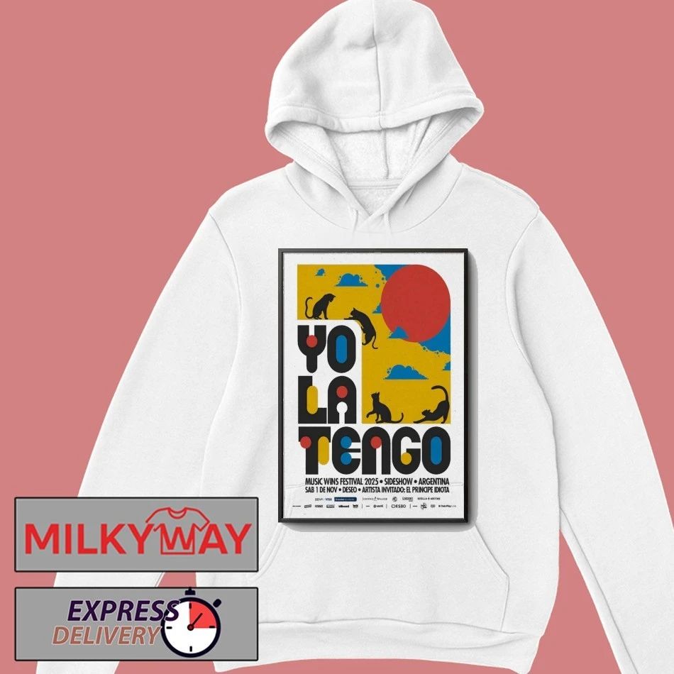 Nov 1, 2025 Yo La Tengo Deseo, Buenos Aires, Argentina Poster shirt