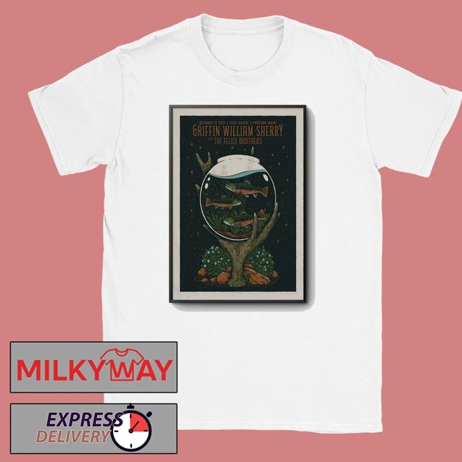 Griffin William Sherry Portland Tour On Dec 27 2025 Poster shirt