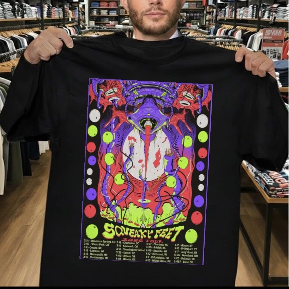 Squeaky Feet Tour 2026 Shirt