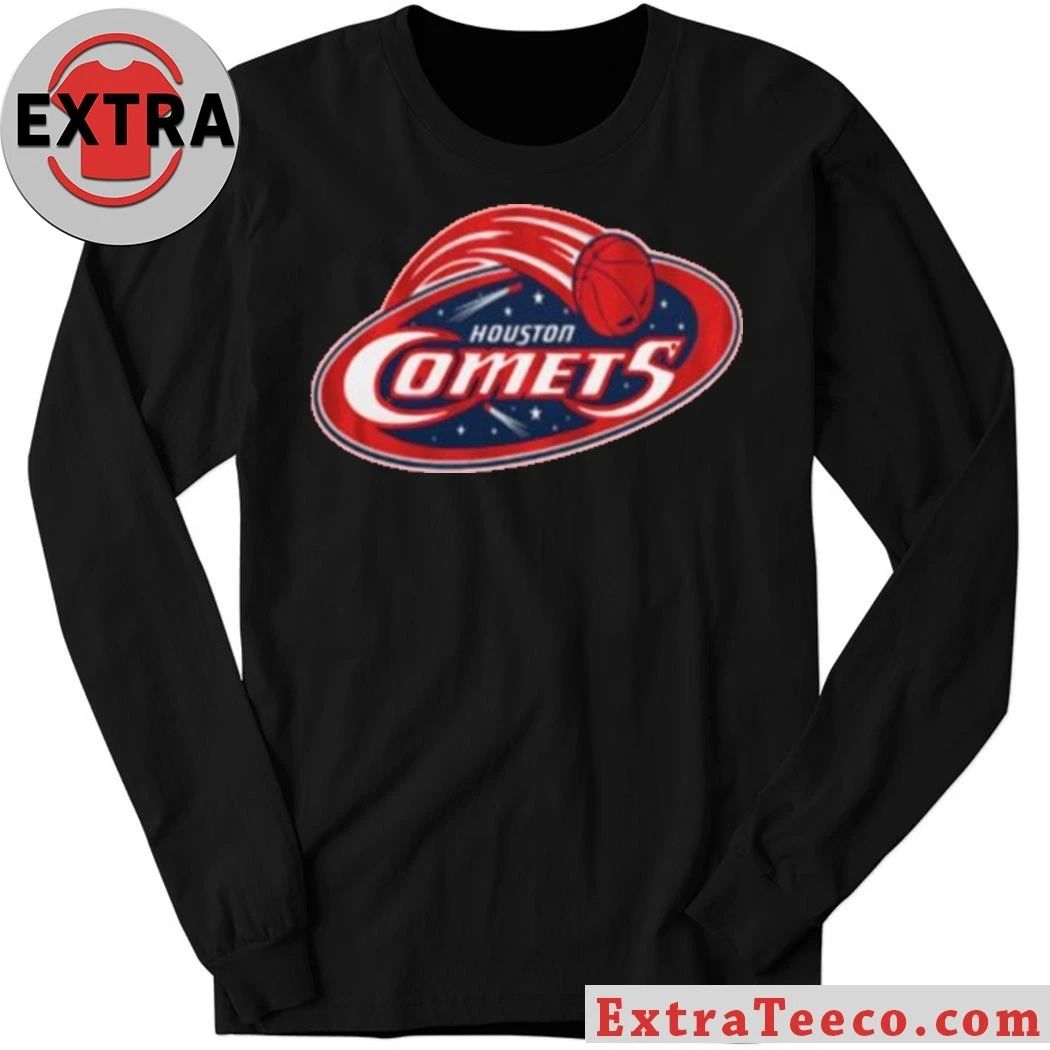 Red Vanvleet Rockin A Houston Comets T-Shirt