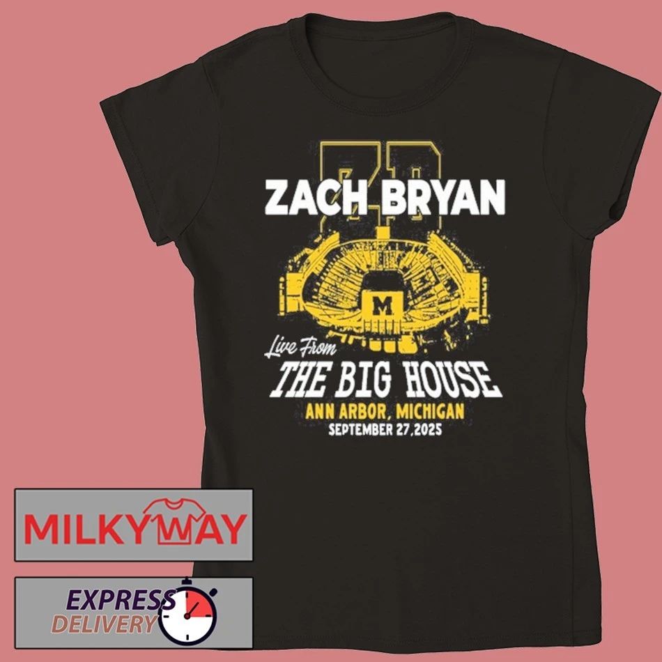 2026 Zach Bryan The Big House TOUR shirt