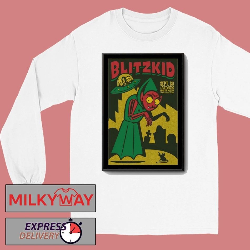 Blitzkid Tour Sutton, WV Sep 30, 2025 Poster shirt