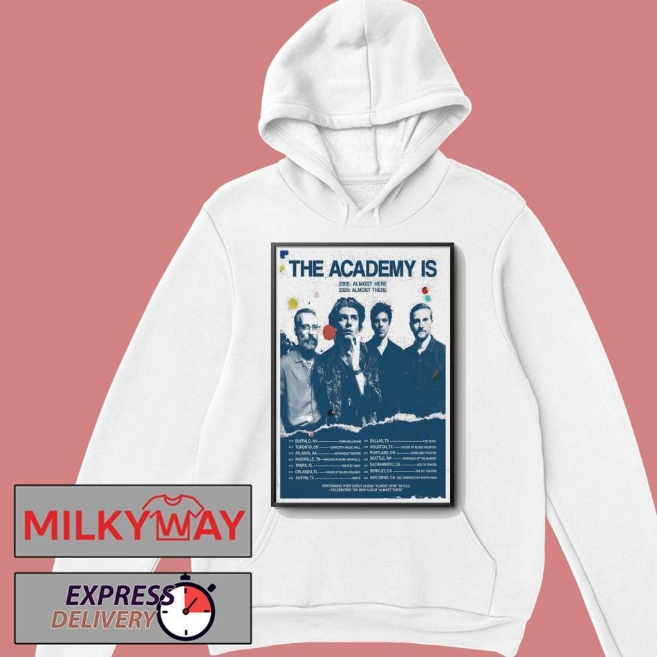 The Academy IS Spring 2026 Tour Poster shirt