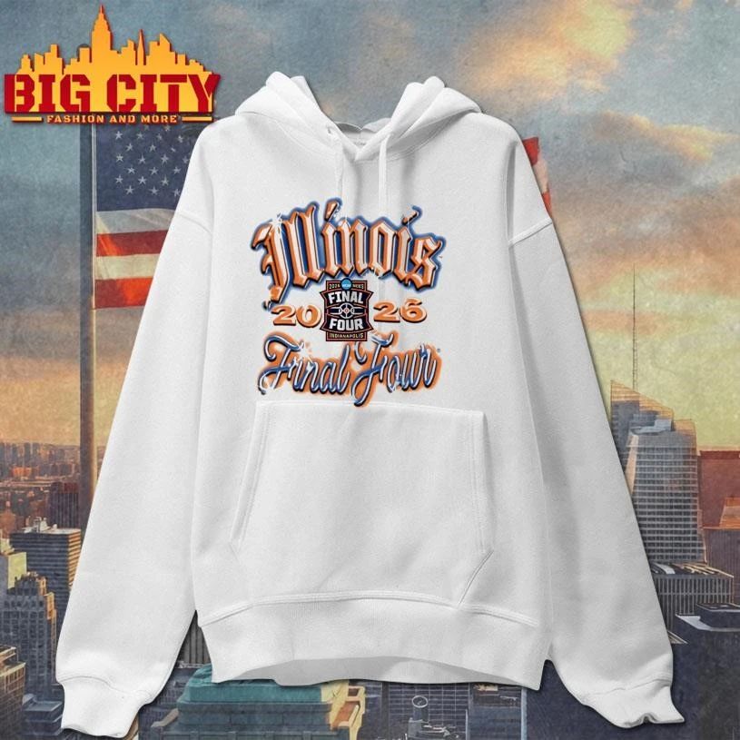 Illinois Men’s Basketball 2026 Final Four College Shirt