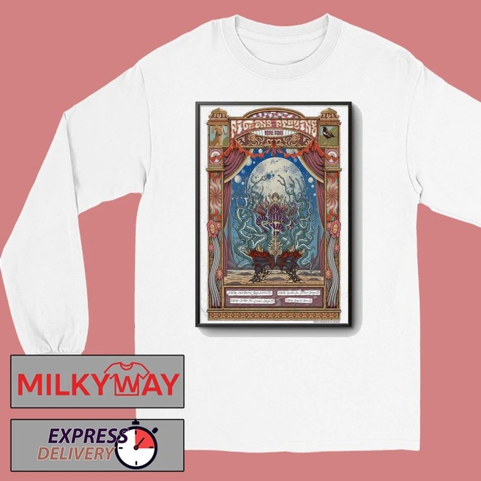 Mar 25 2026 Pigeons Playing Ping Pong Poster Steamboat Spring shirt