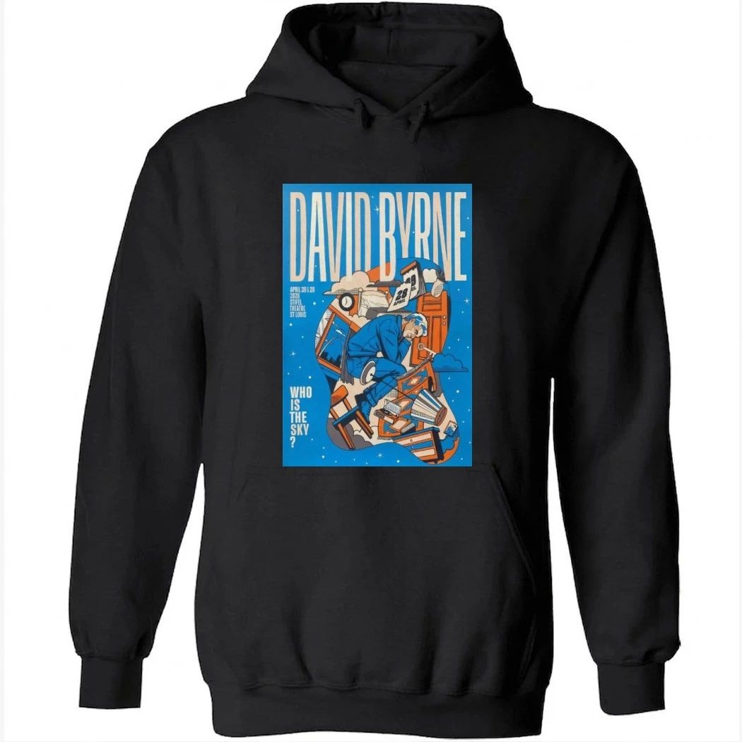 David Byrne 4-29-2026 St. Louis MO Poster Shirt
