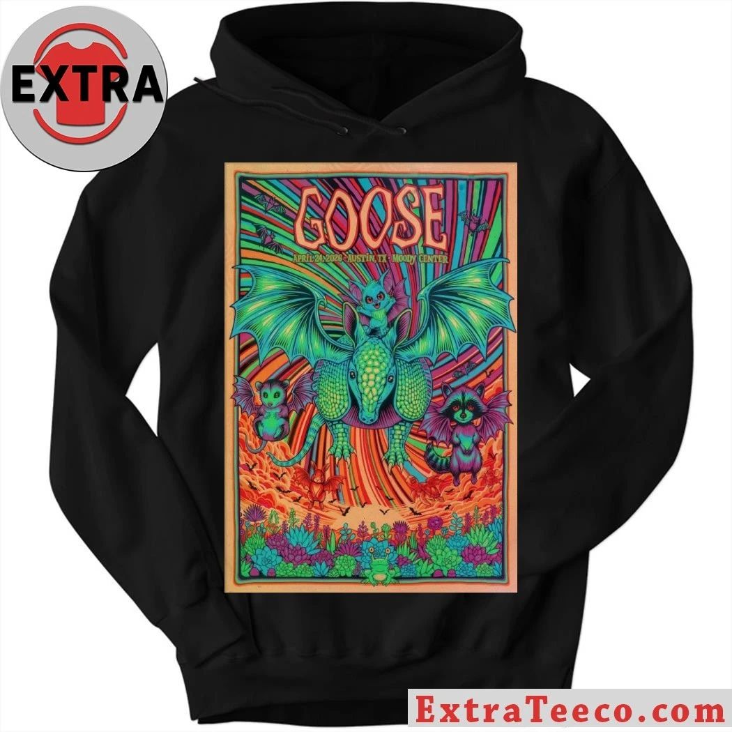 Goose At Moody Center On April 24 2026 Poster T-Shirt
