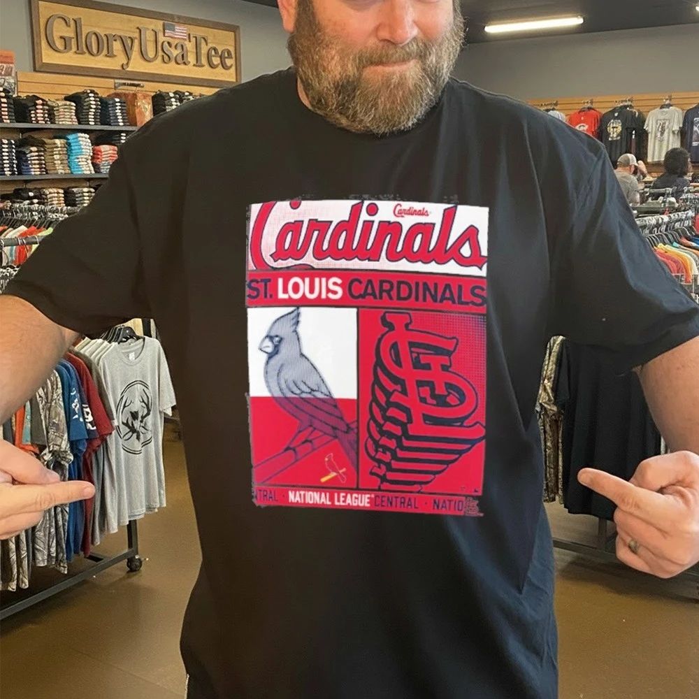 St. Louis Cardinals Profile Big & Tall Two-Sided Graphic T-Shirt
