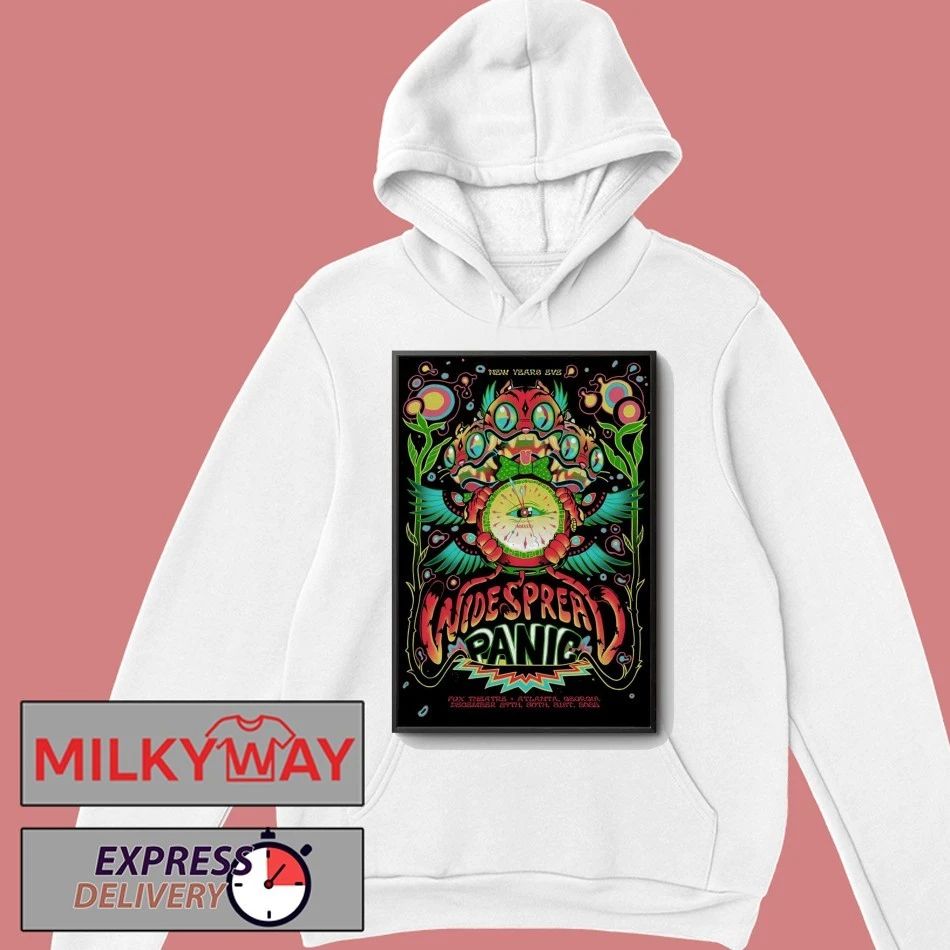Widespread Panic Fox Theatre in Atlanta GA Dec 29-31 2025 Poster shirt