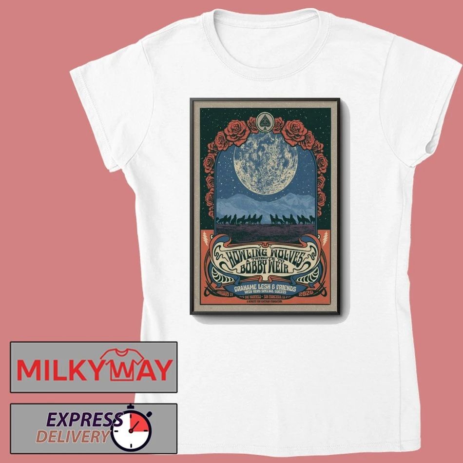 Grahame Lesh And Friends Jan 17 2026 The Warfield San Francisco CA Poster shirt