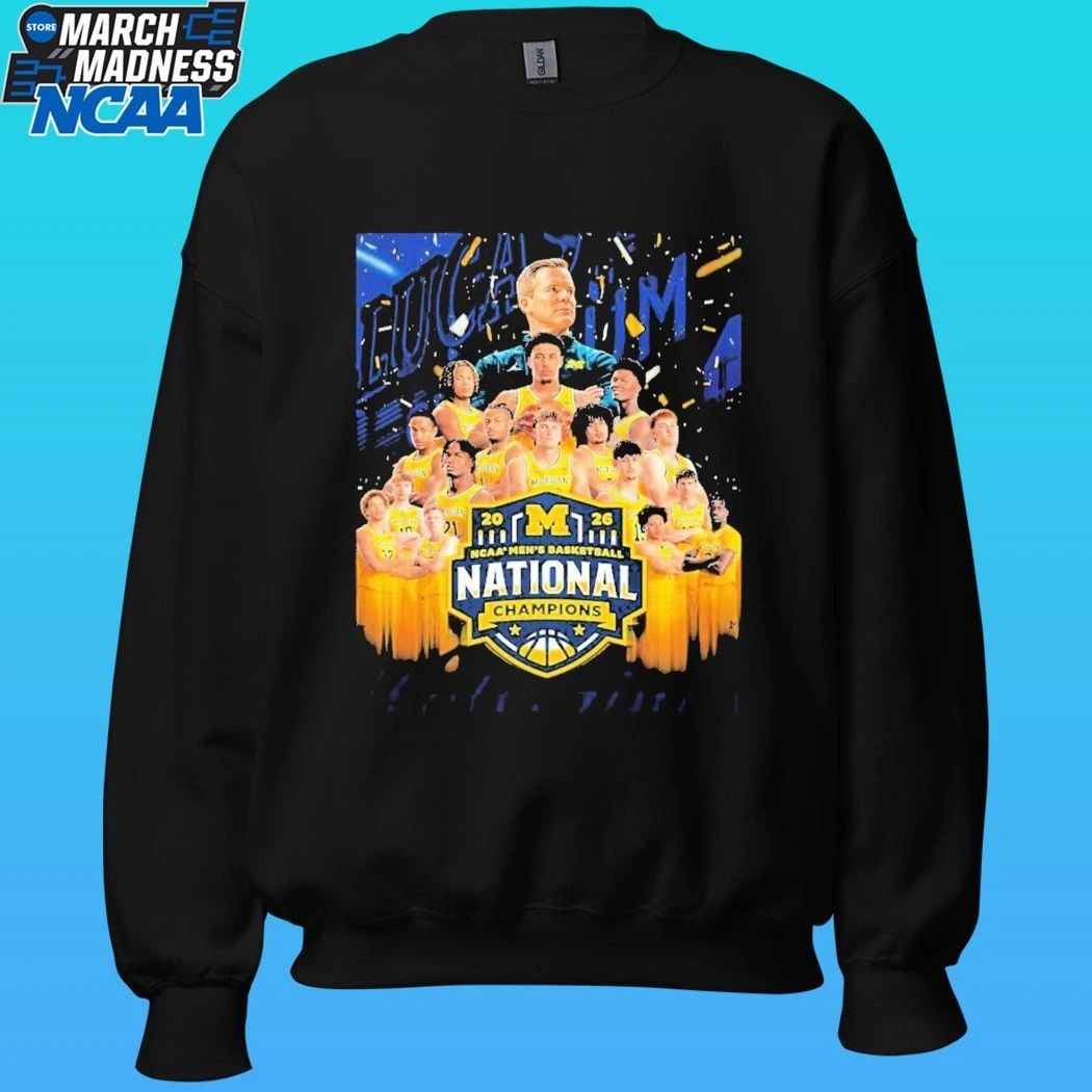 Michigan Wolverines Champions Ncaa Men’s Basketball National Champions 2026 The Kings Of College Basketball Shirt