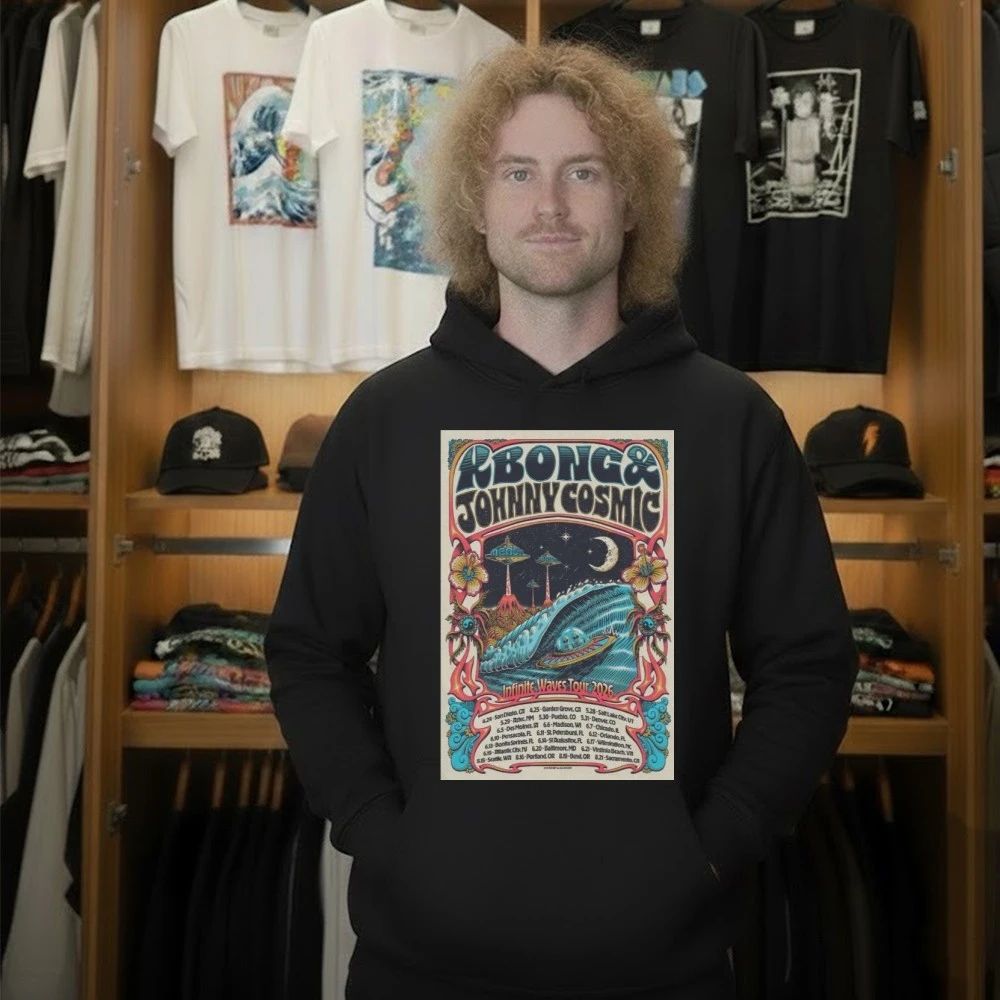 KBong And And Johnny Cosmic 2026 Infinite Waves Tour Shirt