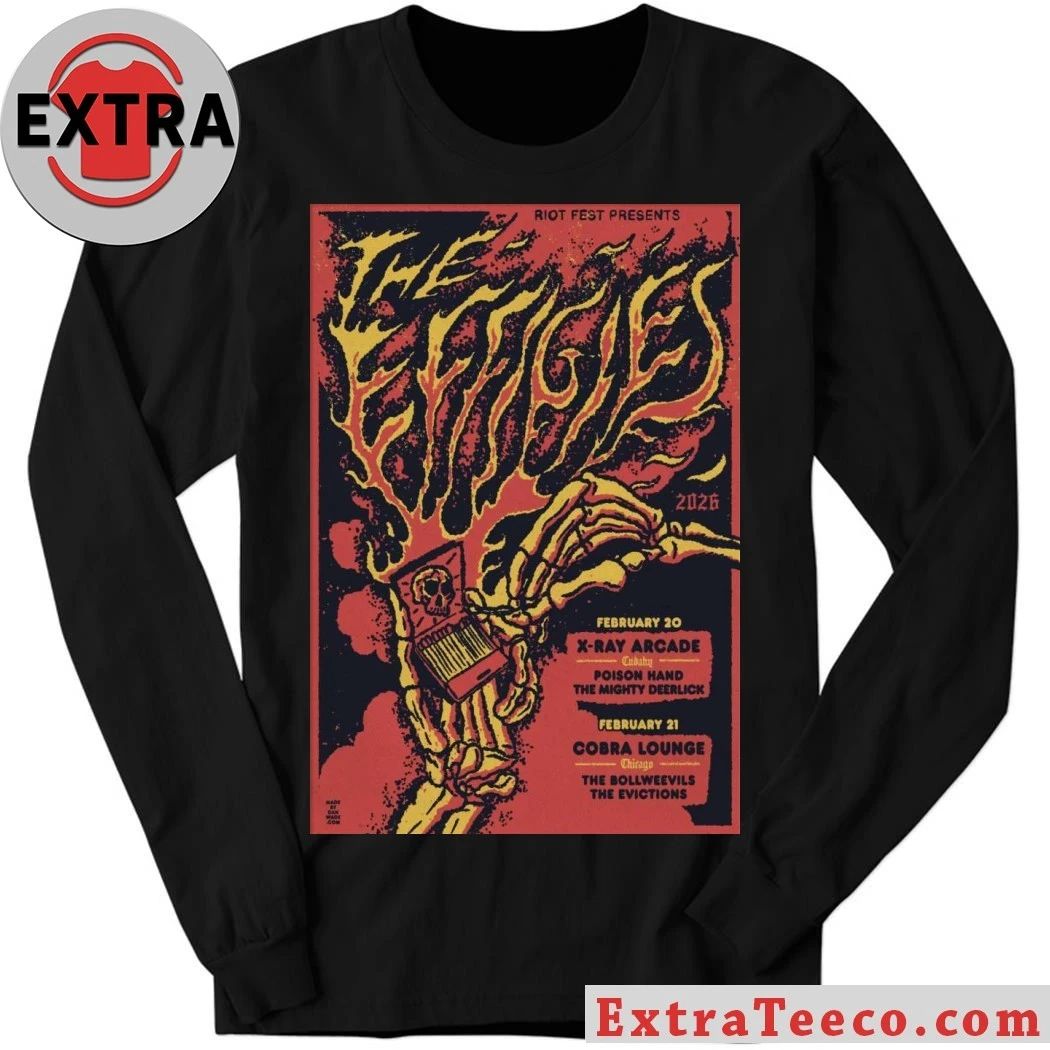The Effigies February 21 2026 At Cobra Lounge Show Poster Shirt