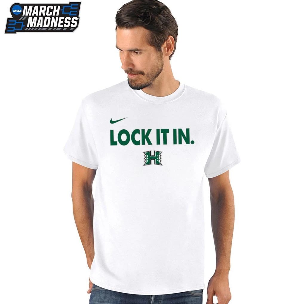 Hawaii Rainbow Warriors Men’s Baseball Lock It In 2026 T-Shirt