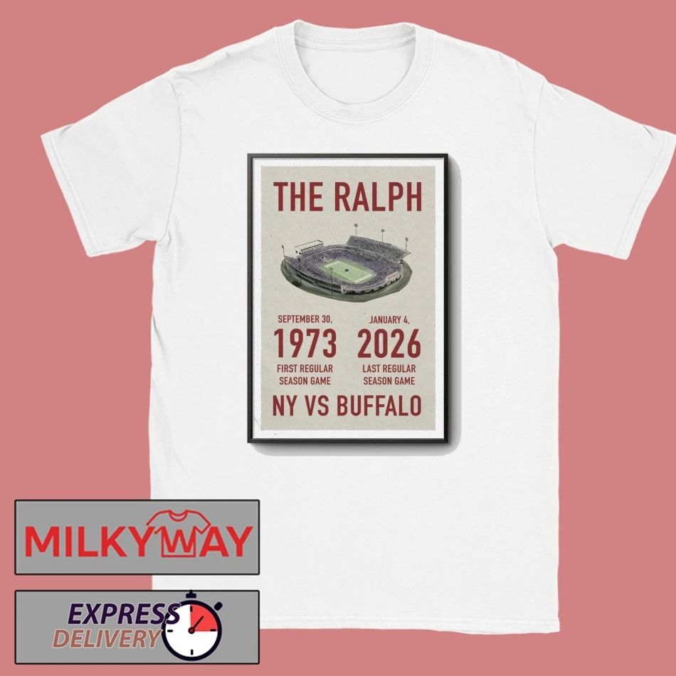The Ralph Jan 4 2026 Season Game Poster Ny Vs Buffalo shirt