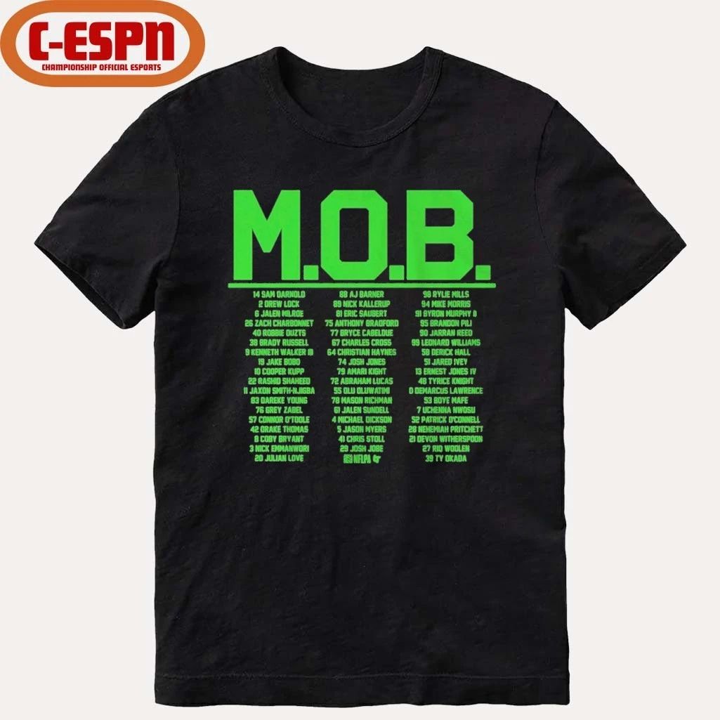 Seattle Football M.O.B World Champions Roster Shirt