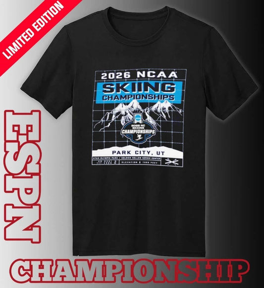 2026 NCAA Skiing Championships – Park City, UT T-Shirt
