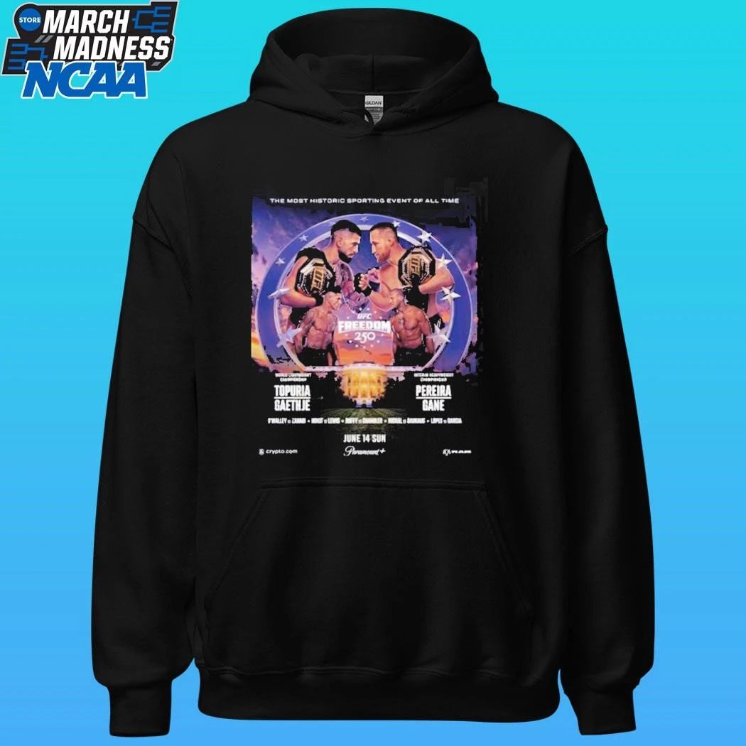 Ufc Freedom 250 White House Official Poster On June 14 2026 Shirt