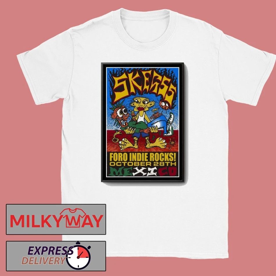 Skegss Foro Indie Rock In Mexico October 28 2025 Poster shirt