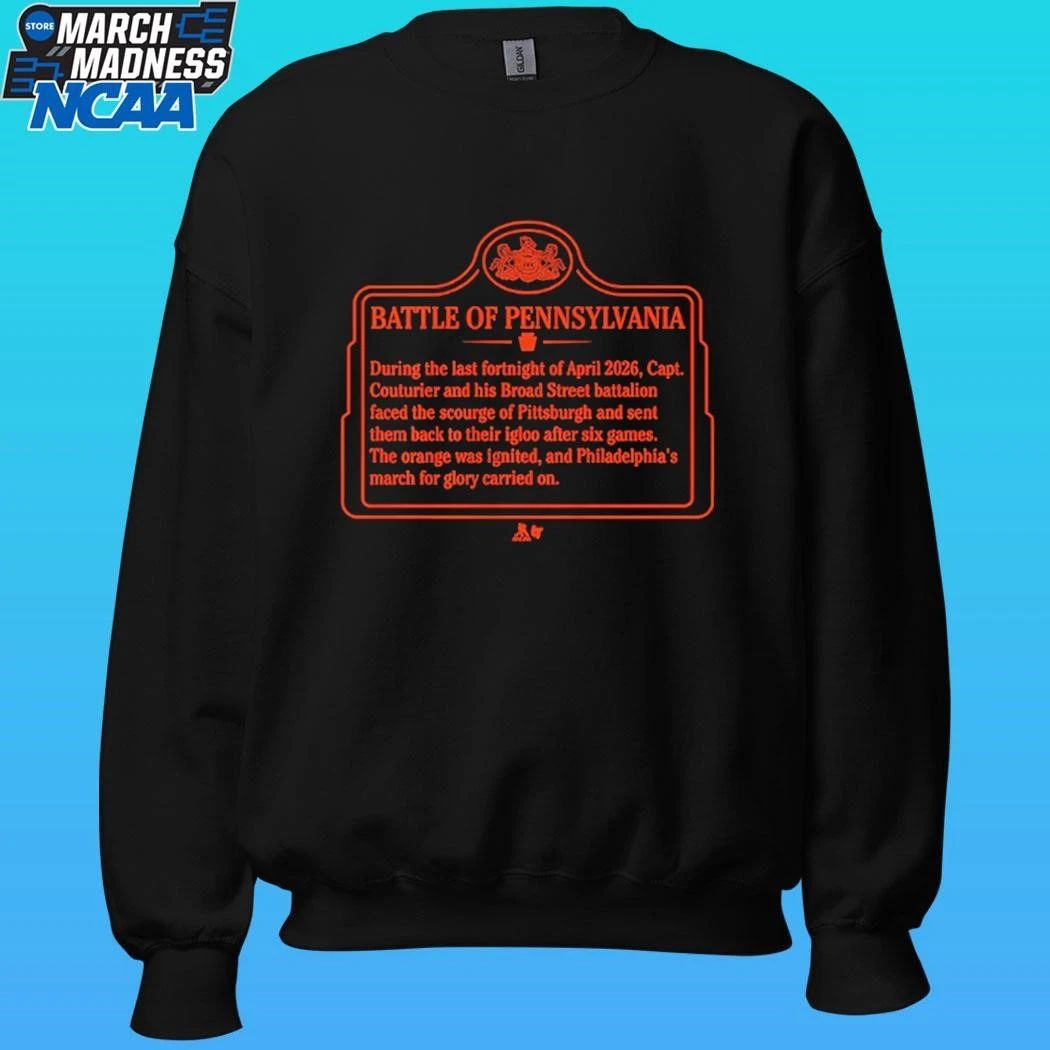 Philadelphia Hockey The Battle Of Pennsylvania During The Last Fortnight Of April 2026 Shirt