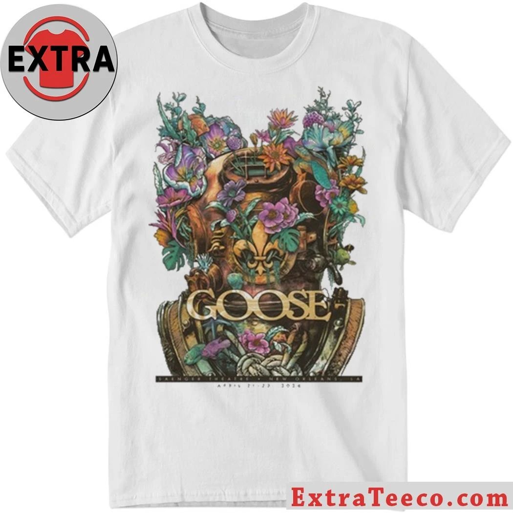 Goose Apr 21-22, 2026 Saenger Theatre, New Orleans Event Shirt