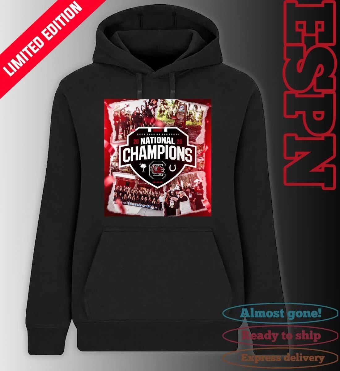 South Carolina Gamecocks 2026 NCAA Equestrian National Champions Poster Shirt
